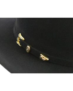 Cody James Men's 10X Black Fur Felt Cowboy Hat 12 Cody James Men's 10X Black Fur Felt Cowboy Hat -Cody James 096R12 89 D3