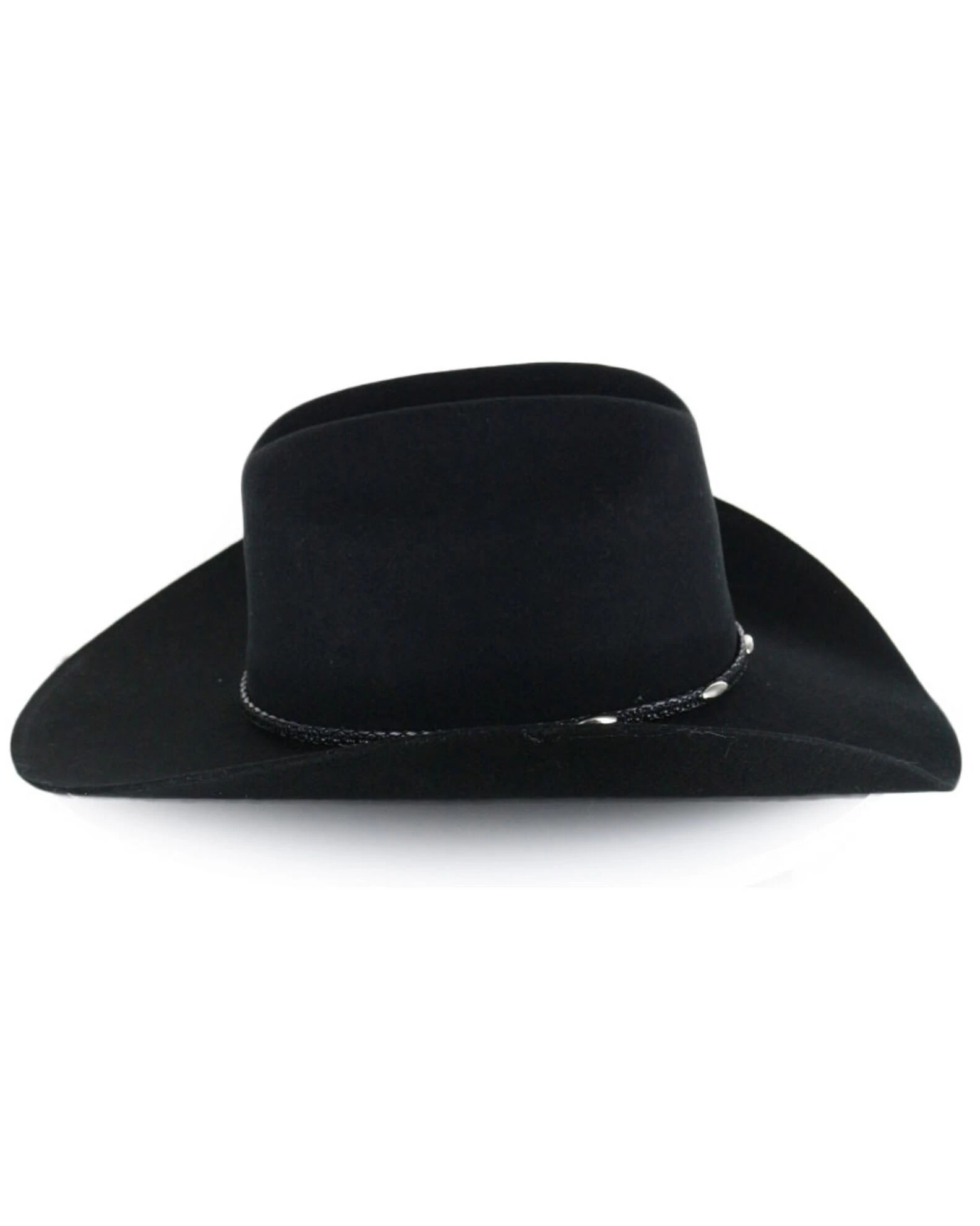 Cody James® Men's Casino Black Wool Hat 6 Cody James® Men's Casino Black Wool Hat - Image 4