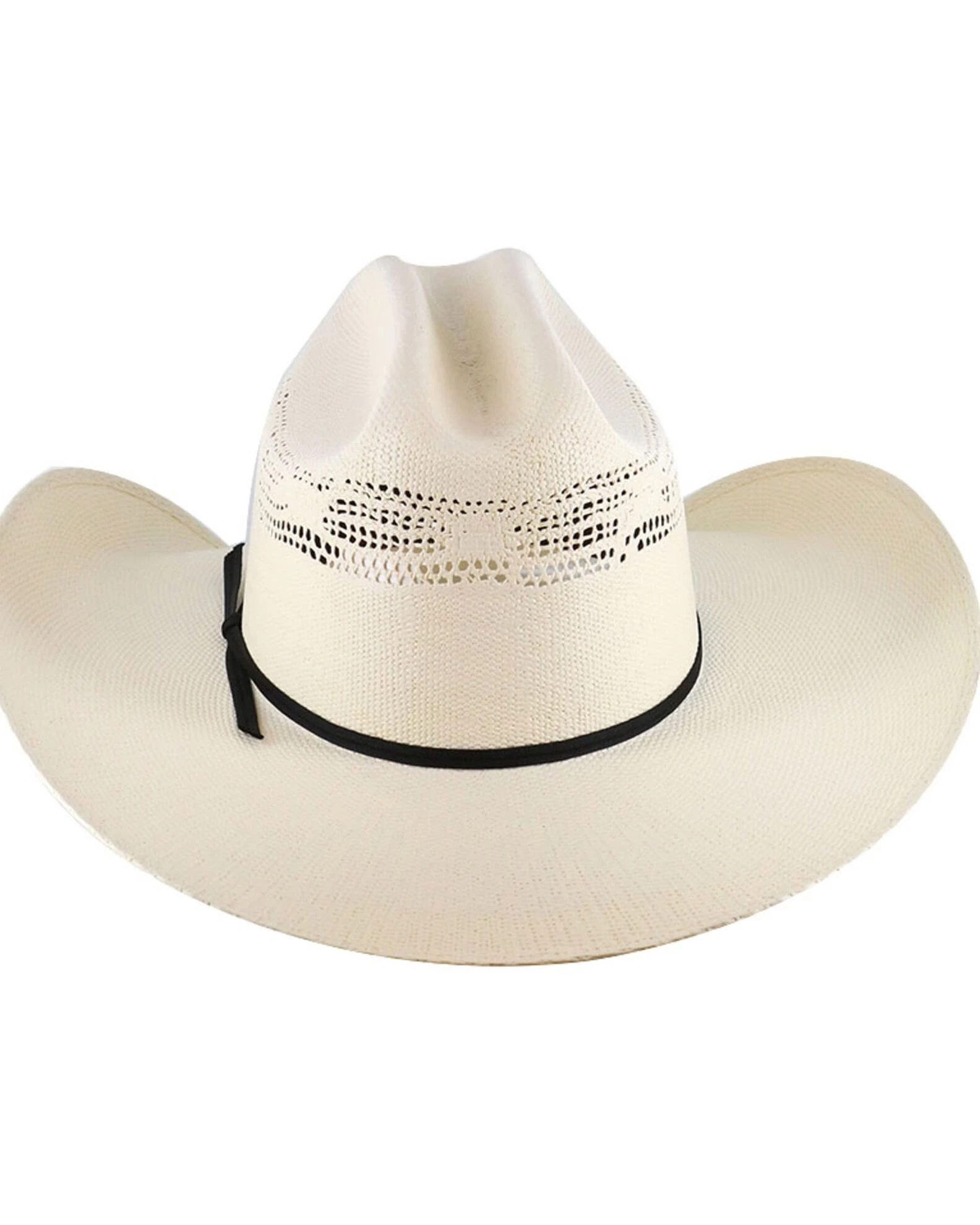 Cody James Men's Cattleman's Crease Straw Western Hat 5 Cody James Men's Cattleman's Crease Straw Western Hat - Image 3