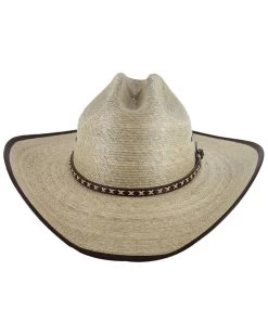 Cody James® Men's Brown Trimmed Straw Hat 10 Cody James® Men's Brown Trimmed Straw Hat -Cody James 099P15 19 D2
