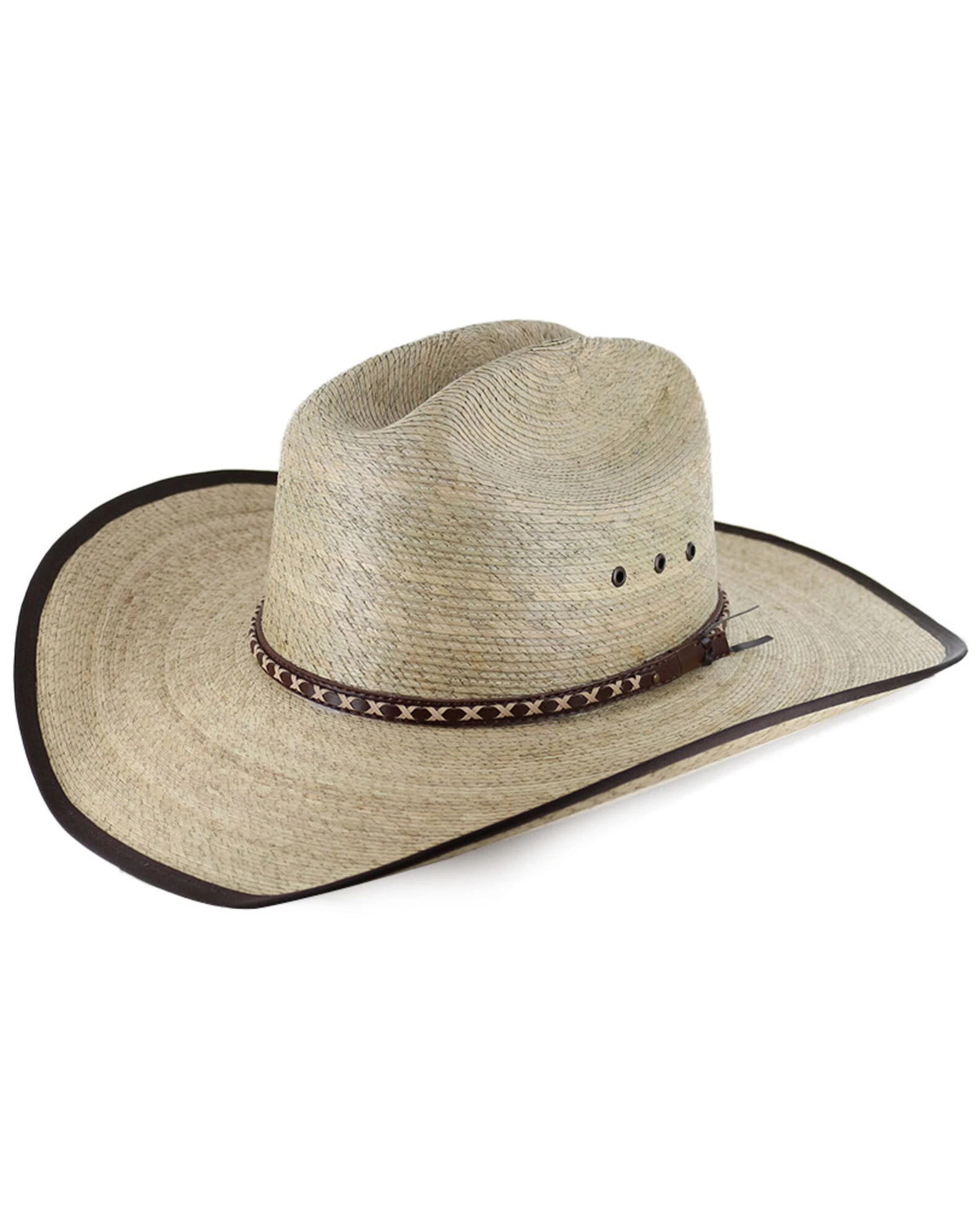 Cody James® Men's Brown Trimmed Straw Hat 3 Cody James® Men's Brown Trimmed Straw Hat