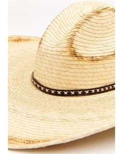 Cody James Men's Guatemalan Gus Palm Straw Western Hat 6 Cody James Men's Guatemalan Gus Palm Straw Western Hat -Cody James 099P17 19 P2