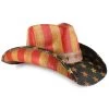 Cody James Men's Justice American Flag Drifter Straw Cowboy Hat -Cody James 099P25 PY P1
