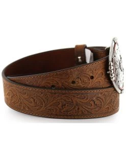 Cody James Men's Bronc Buckle Tooled Leather Belt 9 Cody James Men's Bronc Buckle Tooled Leather Belt -Cody James 1202H7 22 D1