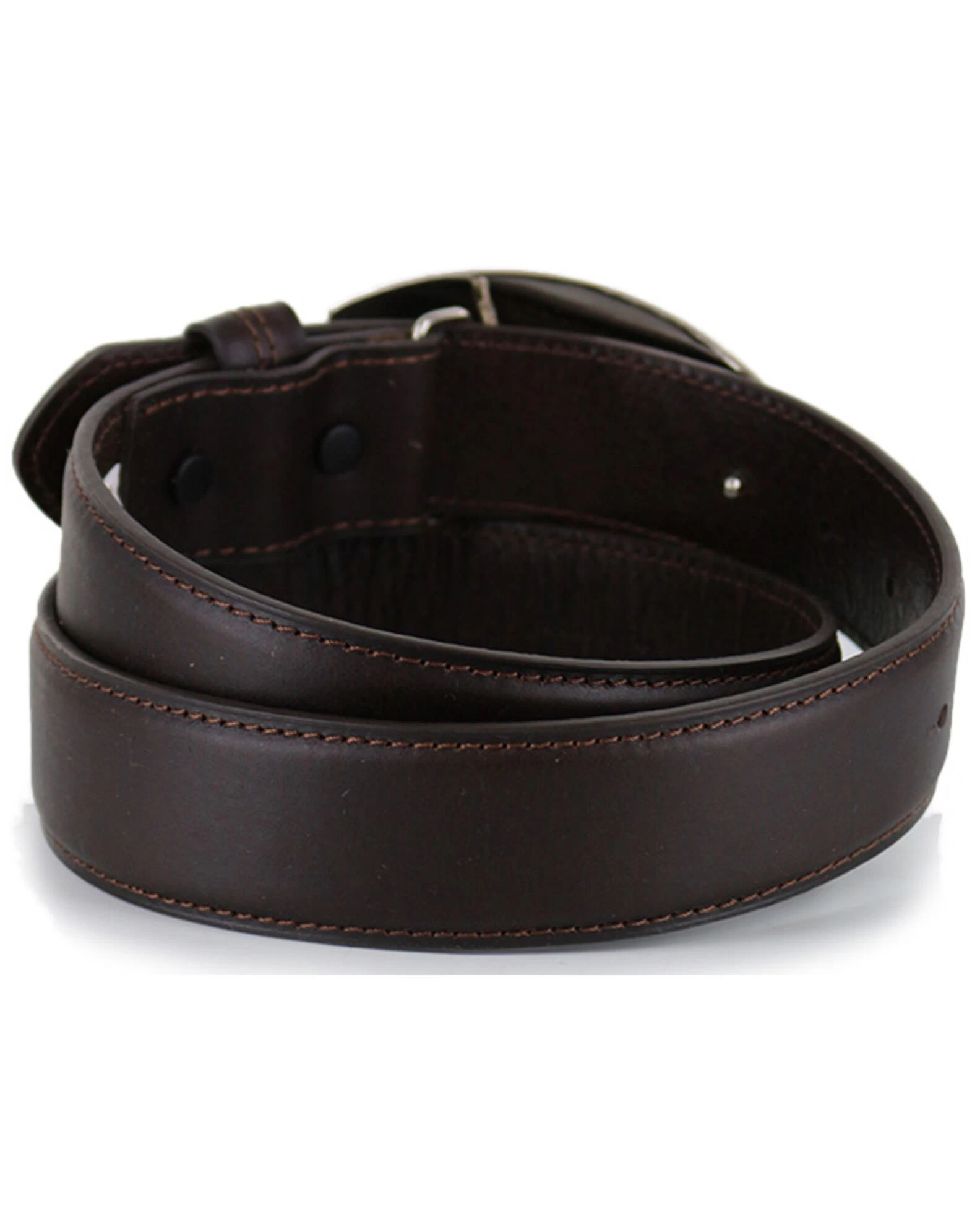 Cody James Men's Bullet Buckle Leather Belt 5 Cody James Men's Bullet Buckle Leather Belt - Image 3