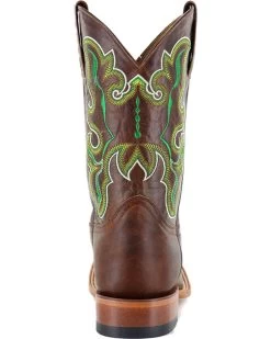 Cody James Men's Damiano Embroidered Western Boots - Broad Square Toe -Cody James 2000201046 200 BK