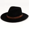 Cody James Men's Brown Leather Embossed Band Western Felt Hat -Cody James 2000274015 001 P1