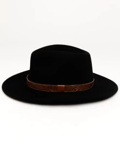 Cody James Men's Brown Leather Embossed Band Western Felt Hat 7 Cody James Men's Brown Leather Embossed Band Western Felt Hat -Cody James 2000274015 001 P3