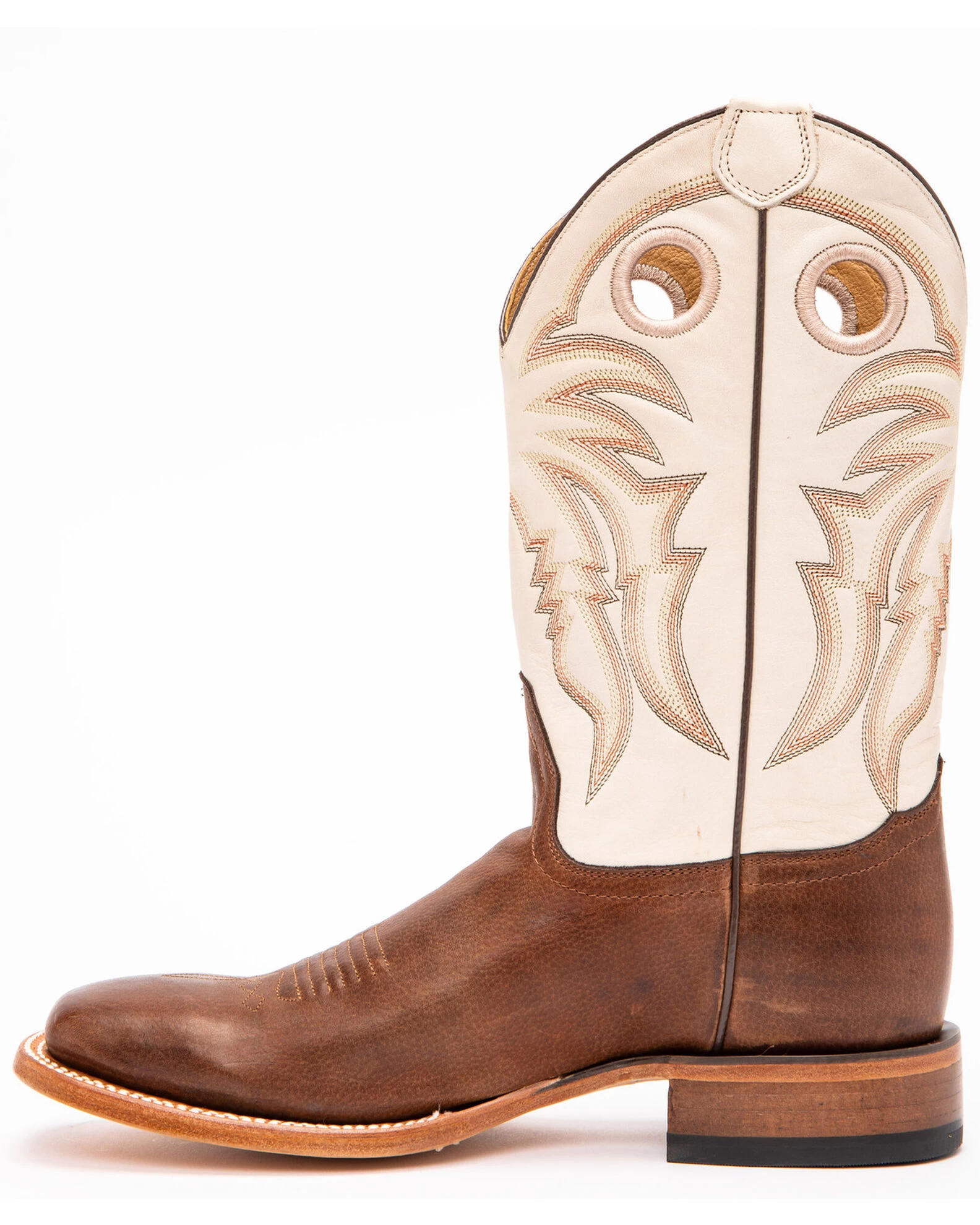 Cody James Men's Leather Western Boots - Broad Square Toe 5 Cody James Men's Leather Western Boots - Broad Square Toe - Image 3