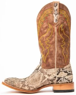 Cody James Men's Python Western Boots - Broad Square Toe -Cody James 2000280091 200 P3