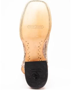 Cody James Men's Python Western Boots - Broad Square Toe -Cody James 2000280091 200 P7