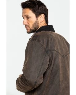 Cody James Men's Westward Oilskin Field Coat -Cody James 2000282513 200 P5