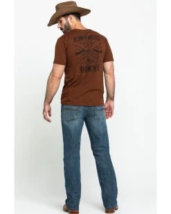 Cody James Men's Bozeman Medium Wash Stretch Slim Bootcut Jeans -Cody James 2000283299 402 P5