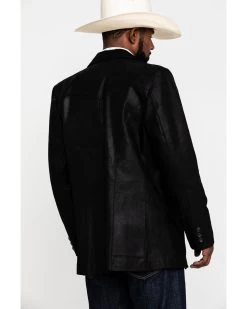 Cody James Men's Black Suede Blazer Jacket - Big & Tall 13 Cody James Men's Black Suede Blazer Jacket - Big & Tall -Cody James 2000287353 001 P2 1