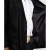Cody James Men's Black Suede Blazer Jacket - Big & Tall 2 Cody James Men's Black Suede Blazer Jacket - Big & Tall -Cody James 2000287353 001 P4 1