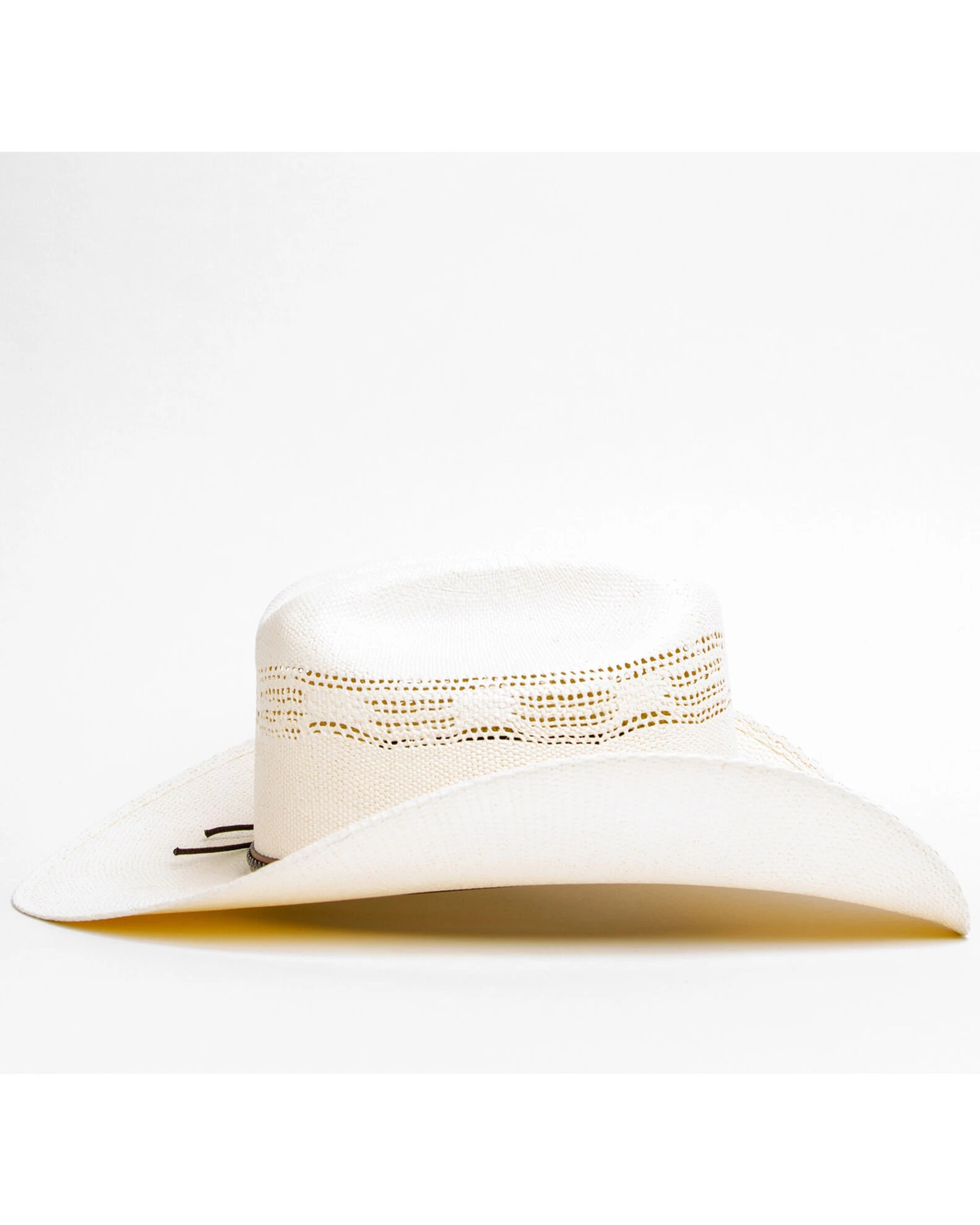 Cody James Men's 20X C51 Low Cattleman Pro Rodeo Bangora Straw Hat 5 Cody James Men's 20X C51 Low Cattleman Pro Rodeo Bangora Straw Hat - Image 3