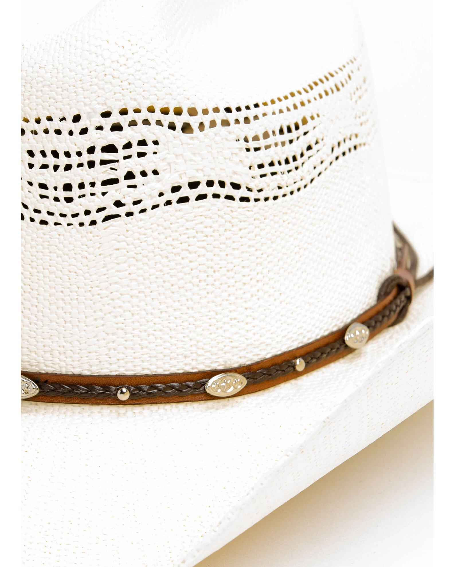 Cody James Men's 20X C51 Low Cattleman Pro Rodeo Bangora Straw Hat 8 Cody James Men's 20X C51 Low Cattleman Pro Rodeo Bangora Straw Hat - Image 6