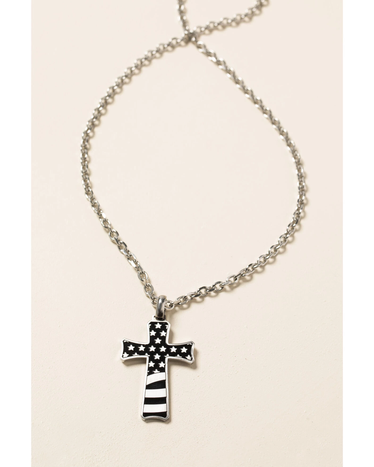 Cody James Men's Stainless Flag Cross 5 Cody James Men's Stainless Flag Cross - Image 3