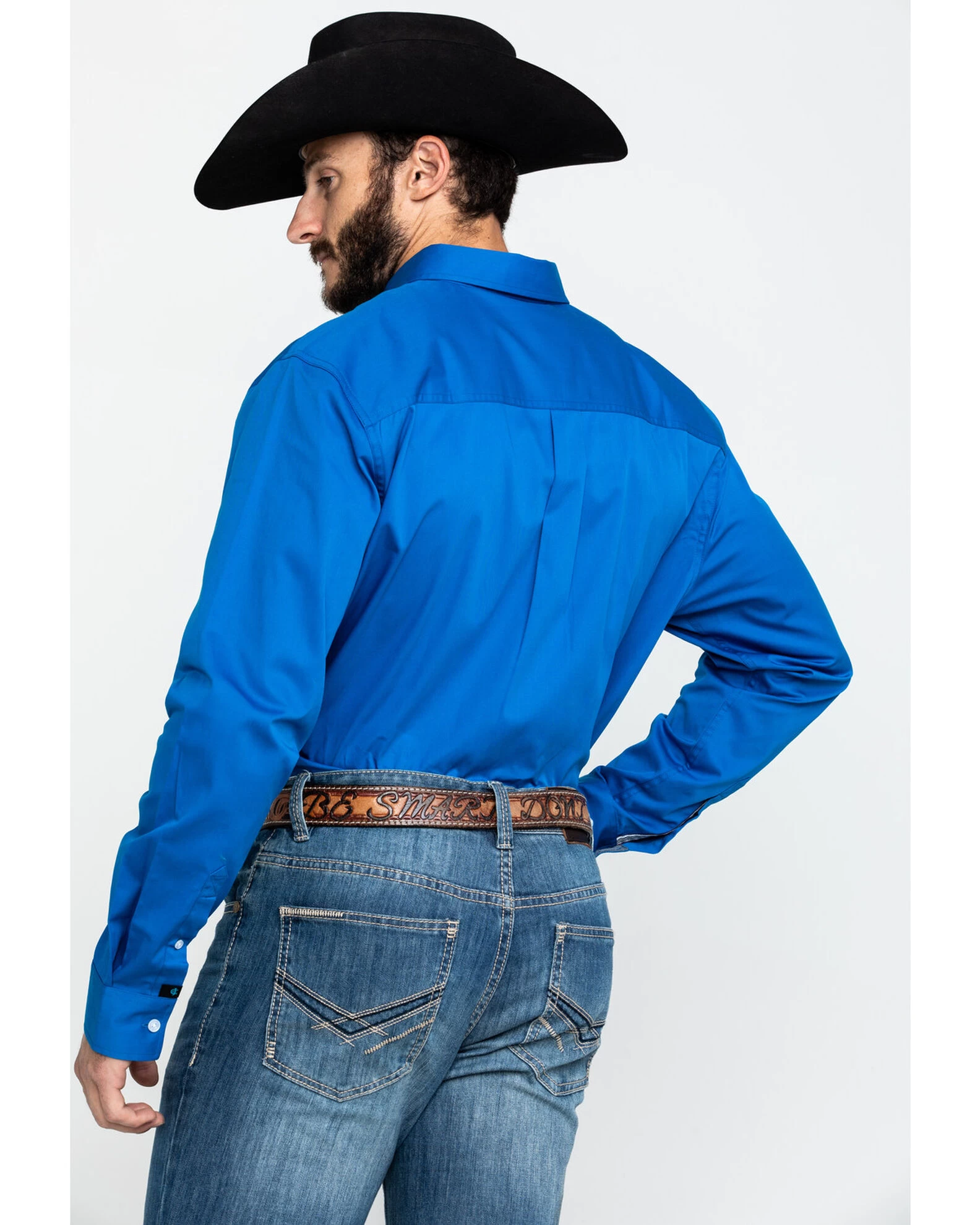 Cody James Core Solid Twill Long Sleeve Western Shirt 4 Cody James Core Solid Twill Long Sleeve Western Shirt - Image 2