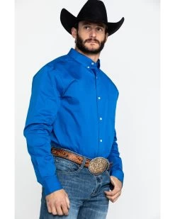 Cody James Core Solid Twill Long Sleeve Western Shirt 10 Cody James Core Solid Twill Long Sleeve Western Shirt -Cody James 2000291862 410 P3