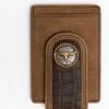 Cody James Men's Croc Embossed Money Clip Leather Wallet 1 Cody James Men's Croc Embossed Money Clip Leather Wallet -Cody James 2000292319 200 P1