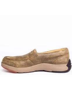 Cody James Men's Tan Oxford Slip-On Shoes - Moc Toe 12 Cody James Men's Tan Oxford Slip-On Shoes - Moc Toe -Cody James 2000294753 280 P3