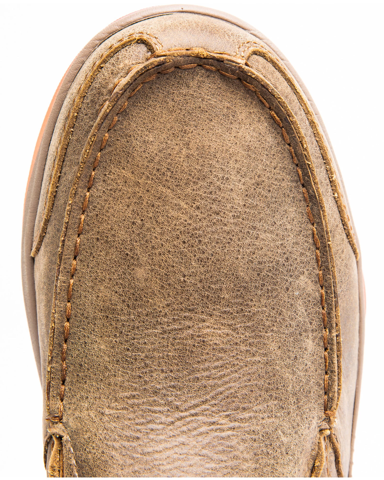 Cody James Men's Tan Oxford Slip-On Shoes - Moc Toe 4 Cody James Men's Tan Oxford Slip-On Shoes - Moc Toe - Image 2