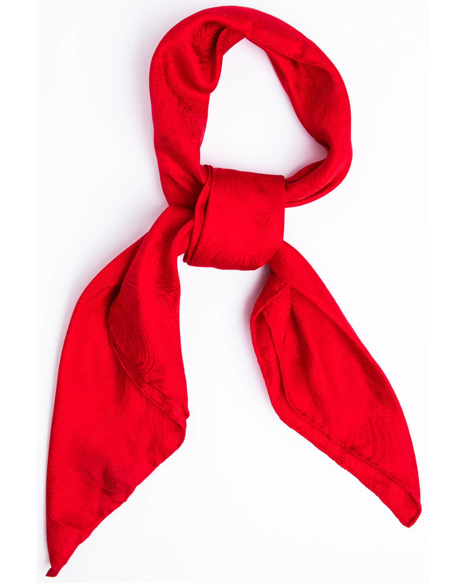 Cody James Men's Red Silk Jacquard Scarf 3 Cody James Men's Red Silk Jacquard Scarf