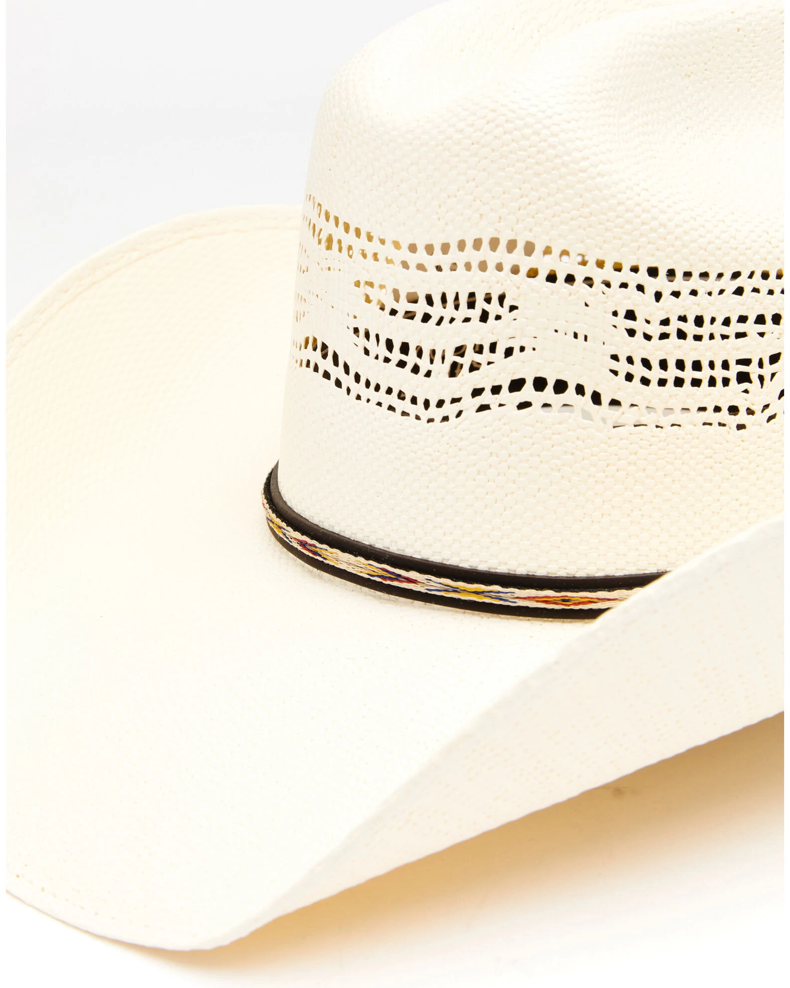 Cody James Men's 20X Fancy Southwestern Bangora Western Straw Hat 3 Cody James Men's 20X Fancy Southwestern Bangora Western Straw Hat