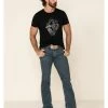Cody James Core Men's High Roller Top Tier Medium Wash Stretch Slim Bootcut Jeans