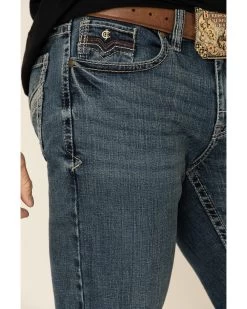 Cody James Core Men's High Roller Top Tier Medium Wash Stretch Slim Bootcut Jeans
