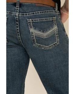 Cody James Core Men's High Roller Top Tier Medium Wash Stretch Slim Bootcut Jeans -Cody James 2000312860 400 P4 1