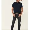 Cody James Men's Barn Sour Dark Wash Stretch Slim Straight Jeans -Cody James 2000325573 400 P1