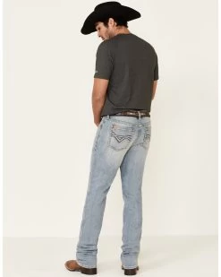 Cody James Core Men's Sawbuck Light Wash Stretch Stackable Straight Jeans 9 Cody James Core Men's Sawbuck Light Wash Stretch Stackable Straight Jeans -Cody James 2000325658 400 P3