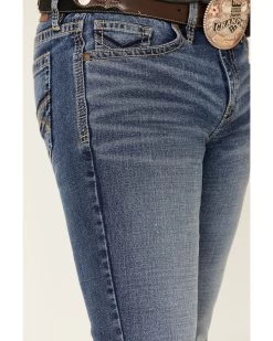 Cody James Men's Bronco Medium Wash Stackable Straight Stretch Jeans 11 Cody James Men's Bronco Medium Wash Stackable Straight Stretch Jeans -Cody James 2000332558 400 P5