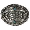 Cody James Men's Fancy Feathers Turquoise Buckle -Cody James 2000333041 040 P1