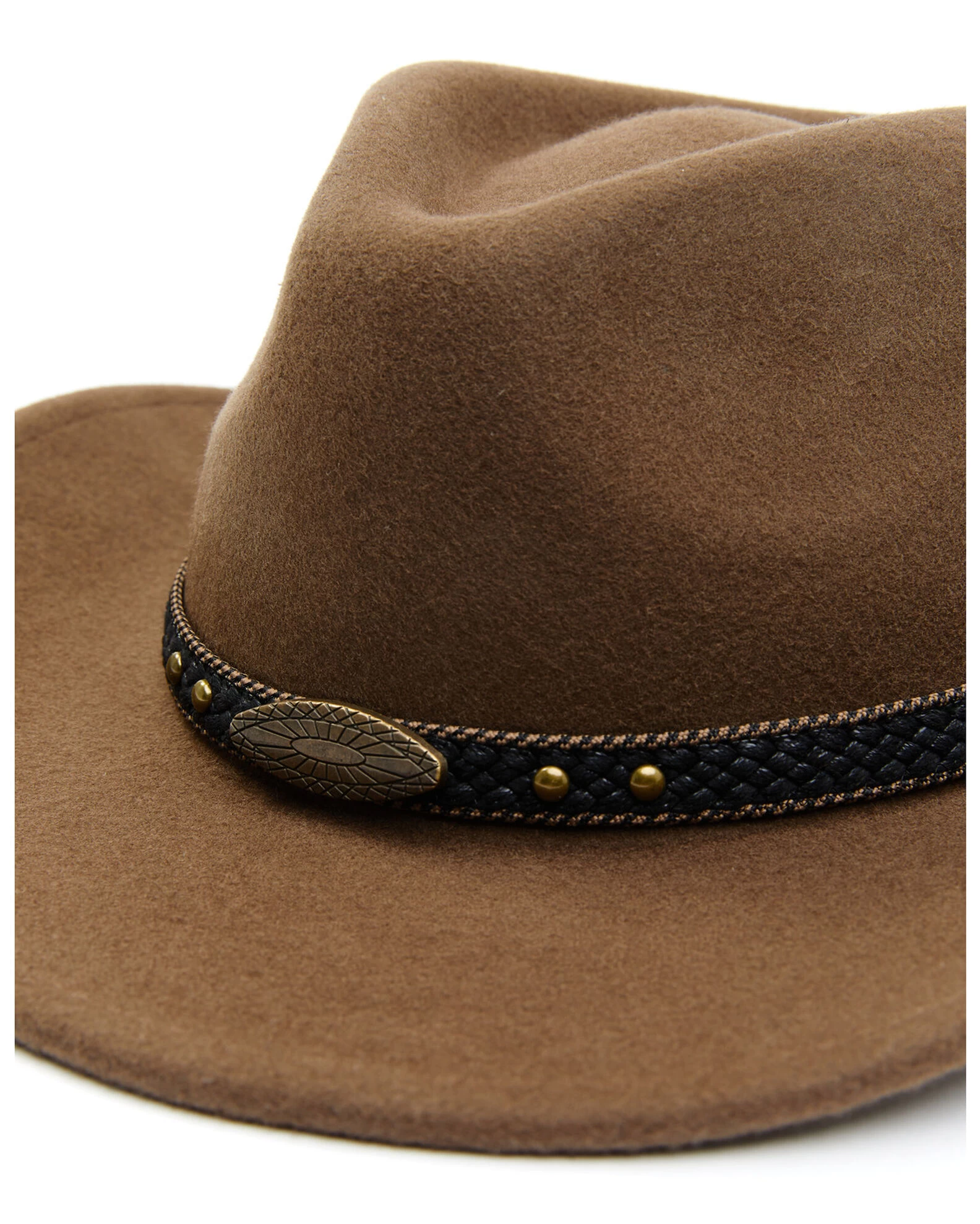 Cody James Men's Pecan Wool Felt Western Hat 4 Cody James Men's Pecan Wool Felt Western Hat - Image 2