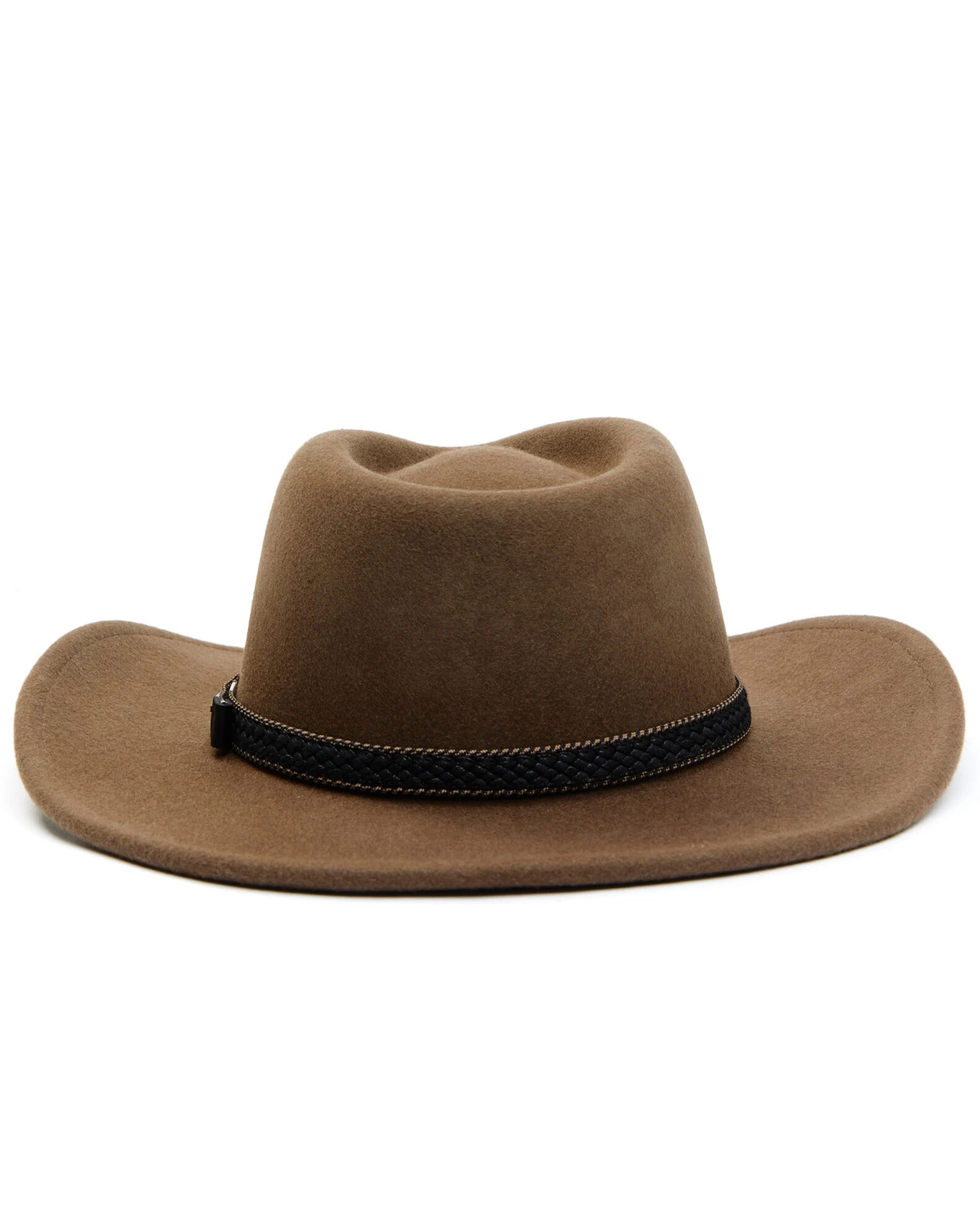 Cody James Men's Pecan Wool Felt Western Hat 5 Cody James Men's Pecan Wool Felt Western Hat - Image 3
