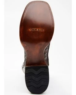 Cody James Men's Exotic Caiman Tail Skin Western Boots - Broad Square Toe -Cody James 2000339011 001 P7