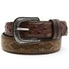 Cody James Men's Full-Quill Ostrich Embroidered Western Belt -Cody James 2000340685 200 P1