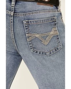 Cody James Men's Mustang Light Wash Stretch Slim Straight Jeans 9 Cody James Men's Mustang Light Wash Stretch Slim Straight Jeans -Cody James 2000341540 400 P4