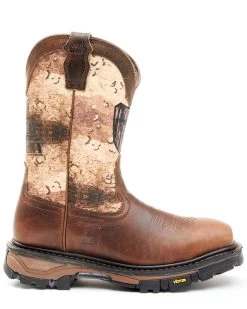 Cody James Men's Camo Flag Decimator Work Boot - Composite Toe -Cody James 2000342039 200 P2