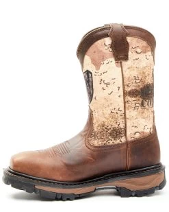 Cody James Men's Camo Flag Decimator Work Boot - Composite Toe -Cody James 2000342039 200 P3