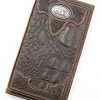 Cody James Men's Bi-Fold Crocodile Print Embossed Rodeo Wallet 1 Cody James Men's Bi-Fold Crocodile Print Embossed Rodeo Wallet -Cody James 2000342479 240 P1 1