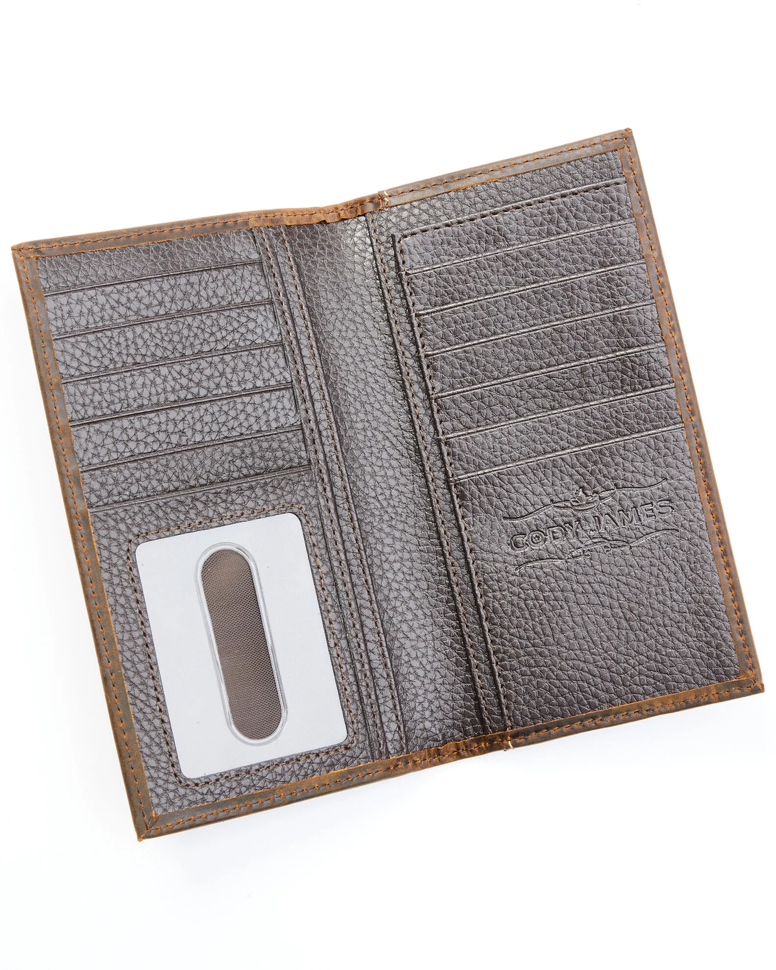 Cody James Men's Bi-Fold Crocodile Print Embossed Rodeo Wallet 4 Cody James Men's Bi-Fold Crocodile Print Embossed Rodeo Wallet - Image 2