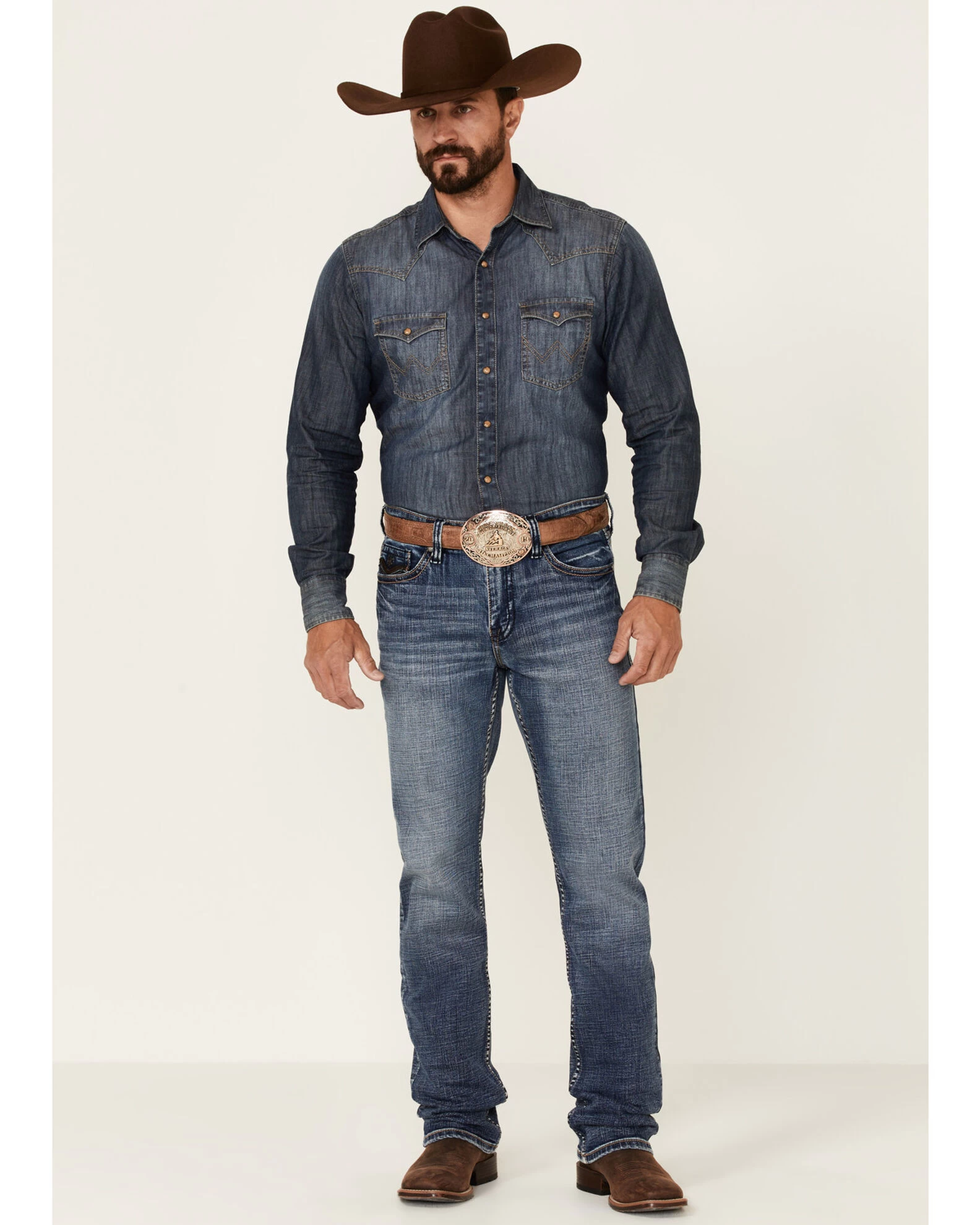 Cody James Core Men's Bannon Dark Wash Stretch Slim Straight Jeans 5 Cody James Core Men's Bannon Dark Wash Stretch Slim Straight Jeans - Image 3