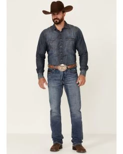 Cody James Core Men's Bannon Dark Wash Stretch Slim Straight Jeans