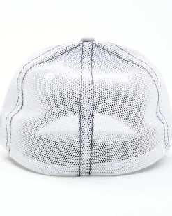Cody James Men's Gray Logo Patch Mesh-Back Flex-Fit Ball Cap -Cody James 2000342940 020 P3