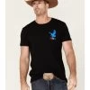 Cody James Men's US Eagle Flag Graphic Short Sleeve T-Shirt - Black -Cody James 2000343153 001 P1