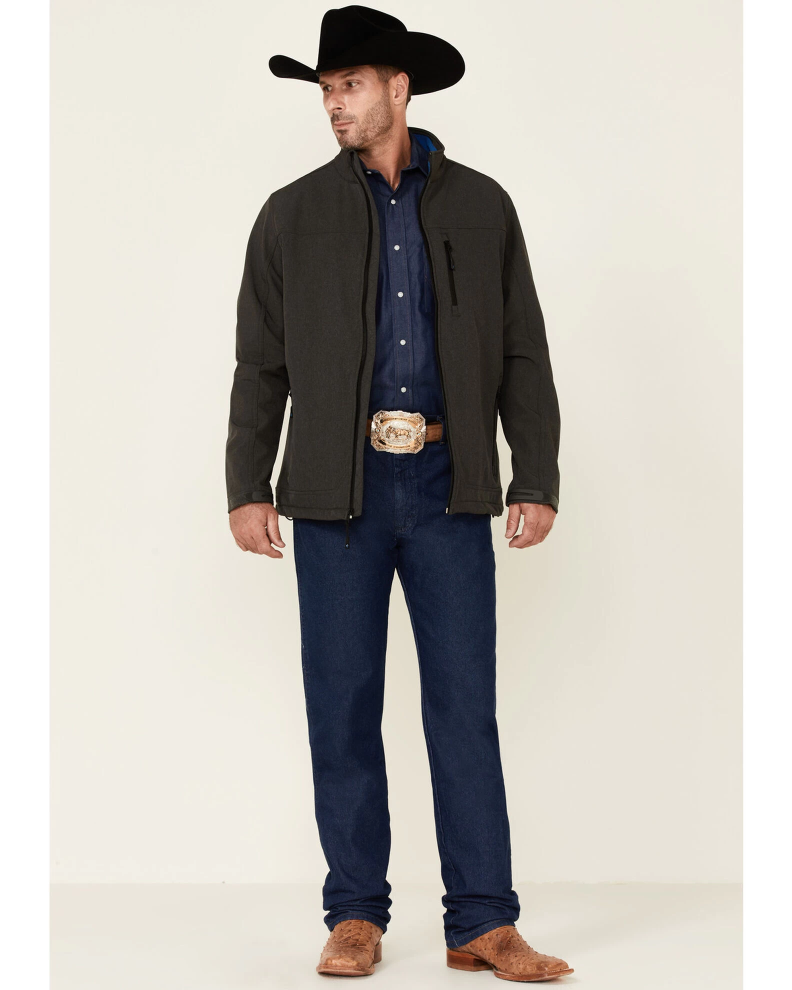 Cody James Core Men's Conceal Carry Zip-Front Softshell Jacket 5 Cody James Core Men's Conceal Carry Zip-Front Softshell Jacket - Image 3